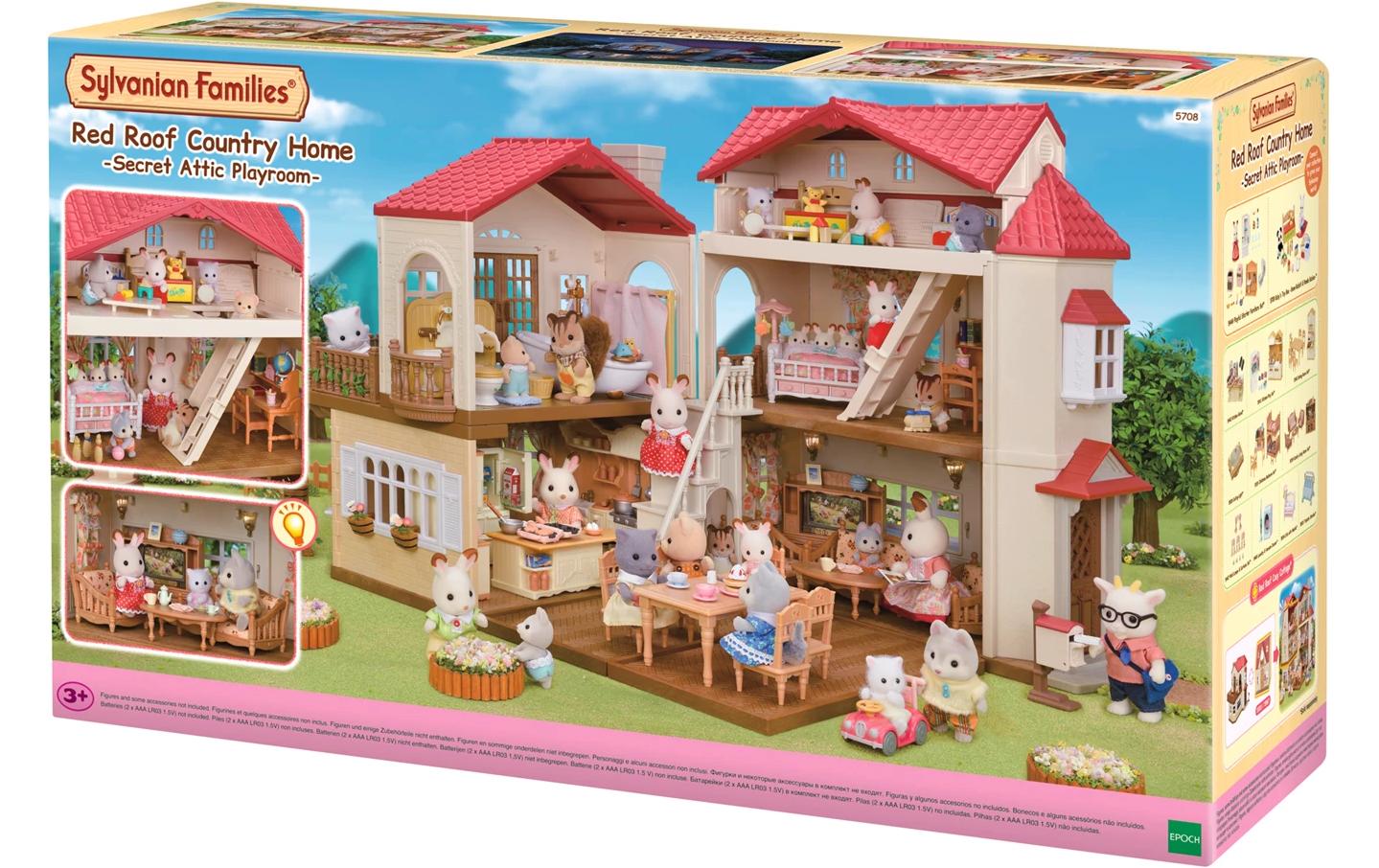 Sylvanian Families Stadthaus mit Dachzimmer<br>Spiel-Set