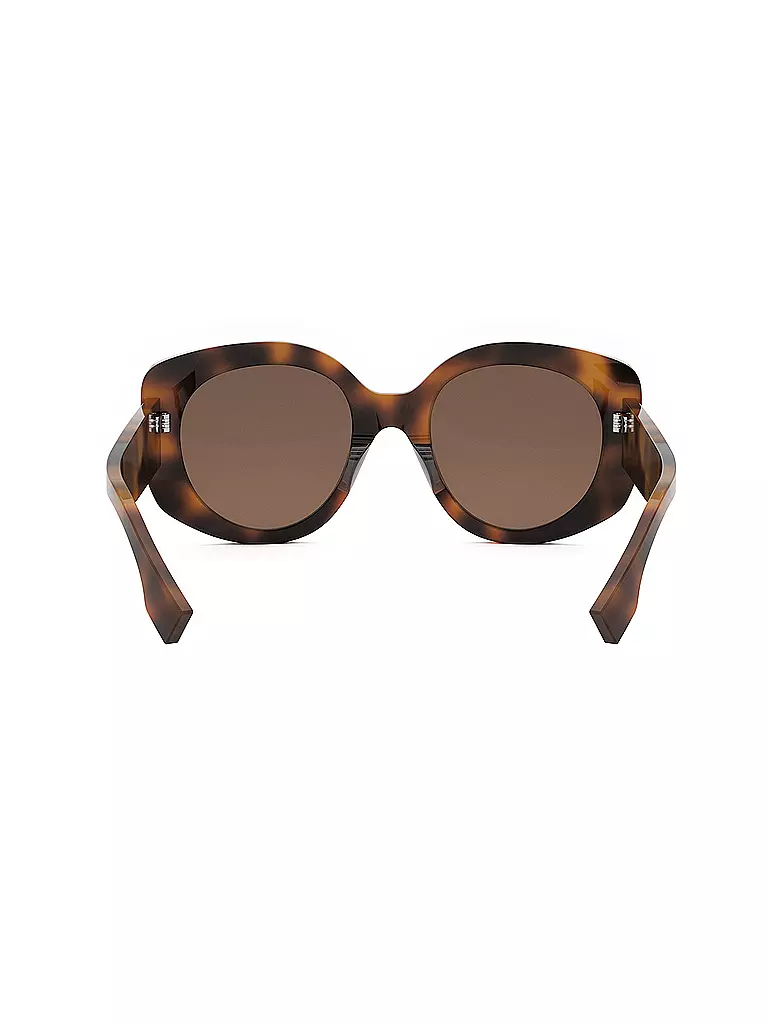 FENDI FENDI Roma havana runde Sonnenbrille braun