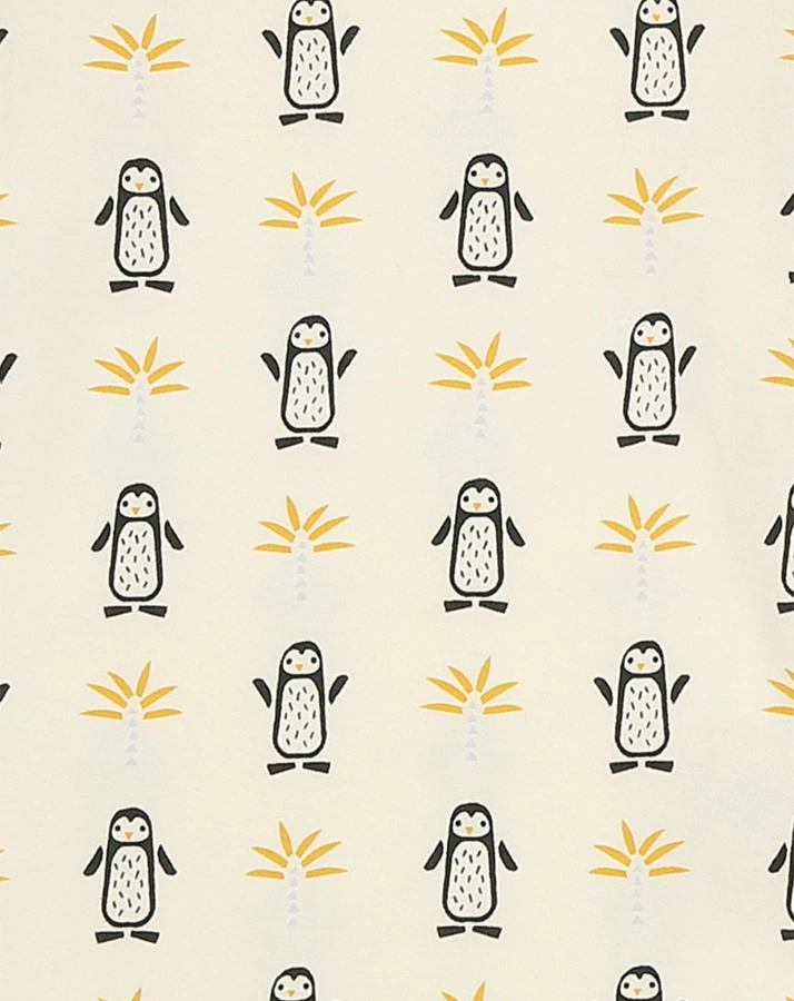 Schlafanzug PINGUIN in weiß