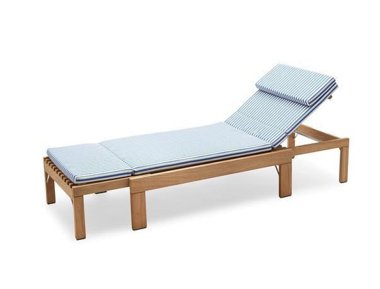 Fritz Hansen Riviera ligbed tuinkussen Charcoal