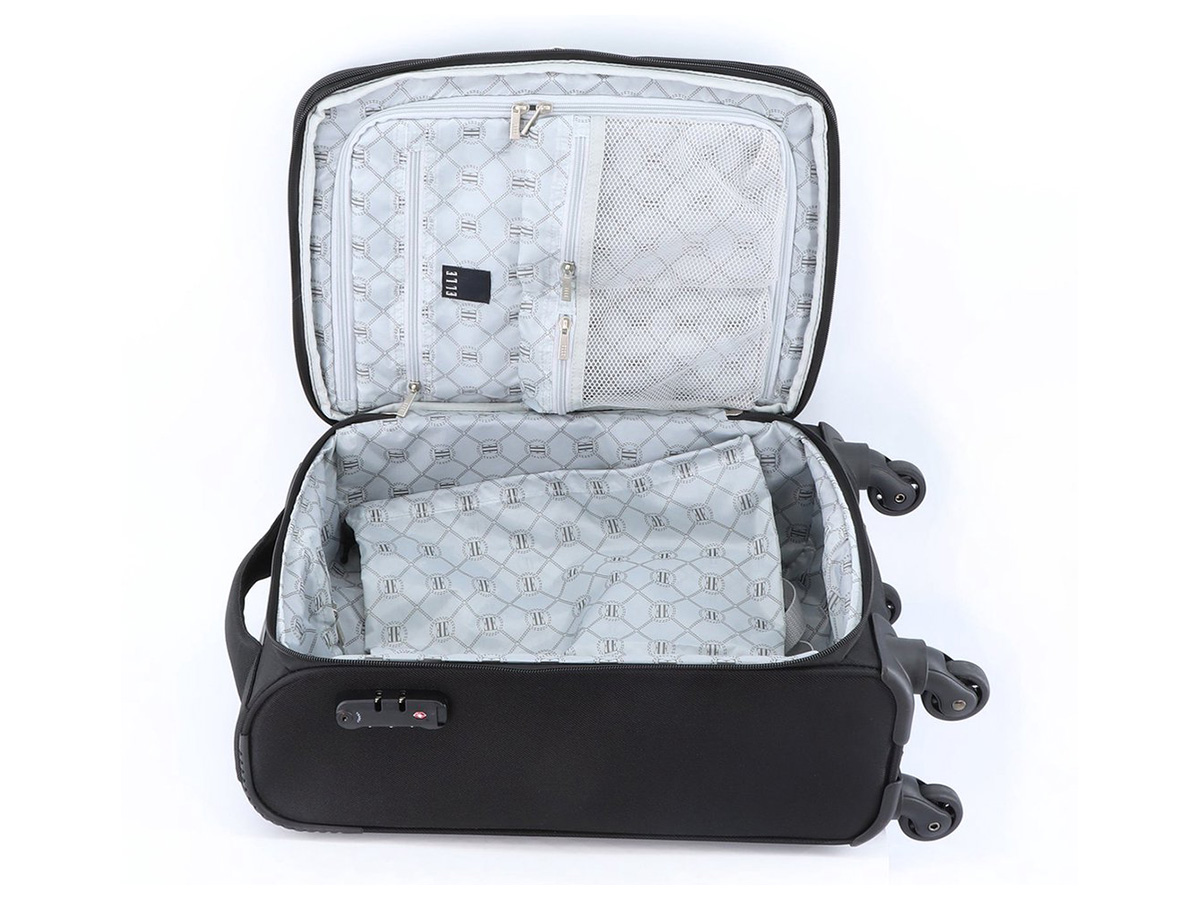 ELLE Mode 46 cm reiskoffer - Black