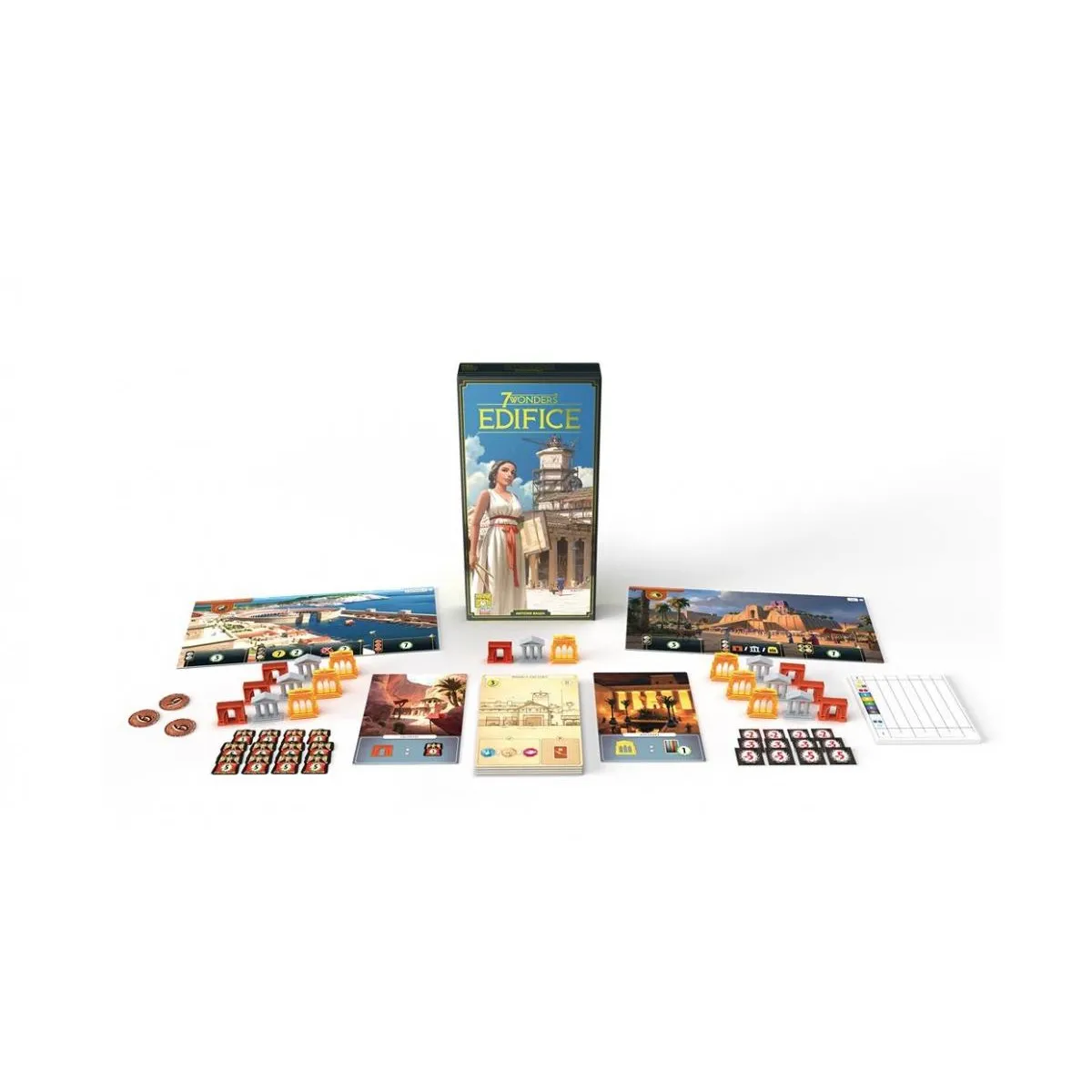 Asmodee 7 Wonders Édifices Extension