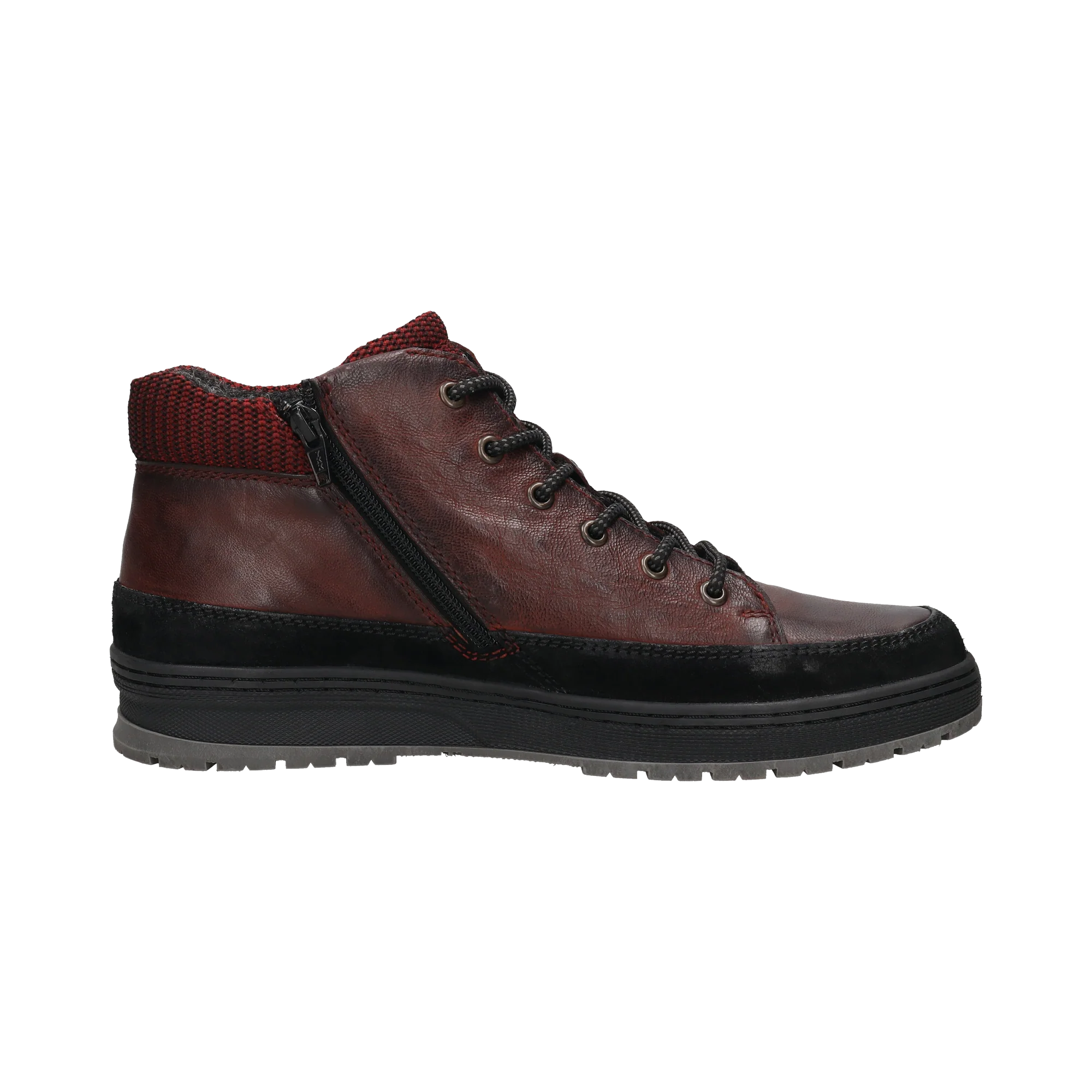 Stiefel dunkelrot