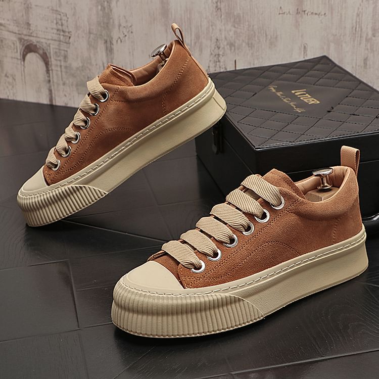 Mr Ozera - Textiel Platform Sneakers