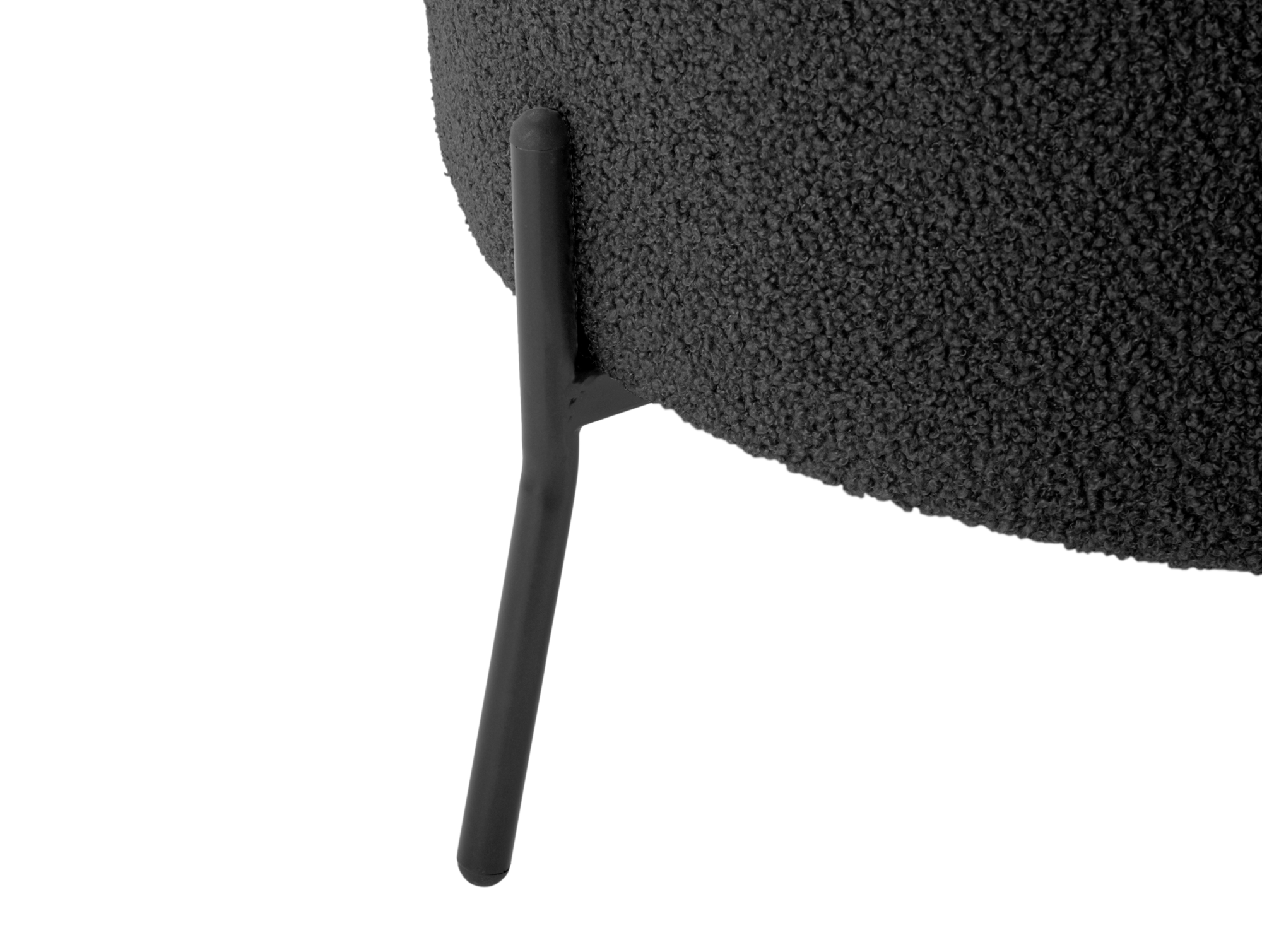 Chair Noble teddy curl black