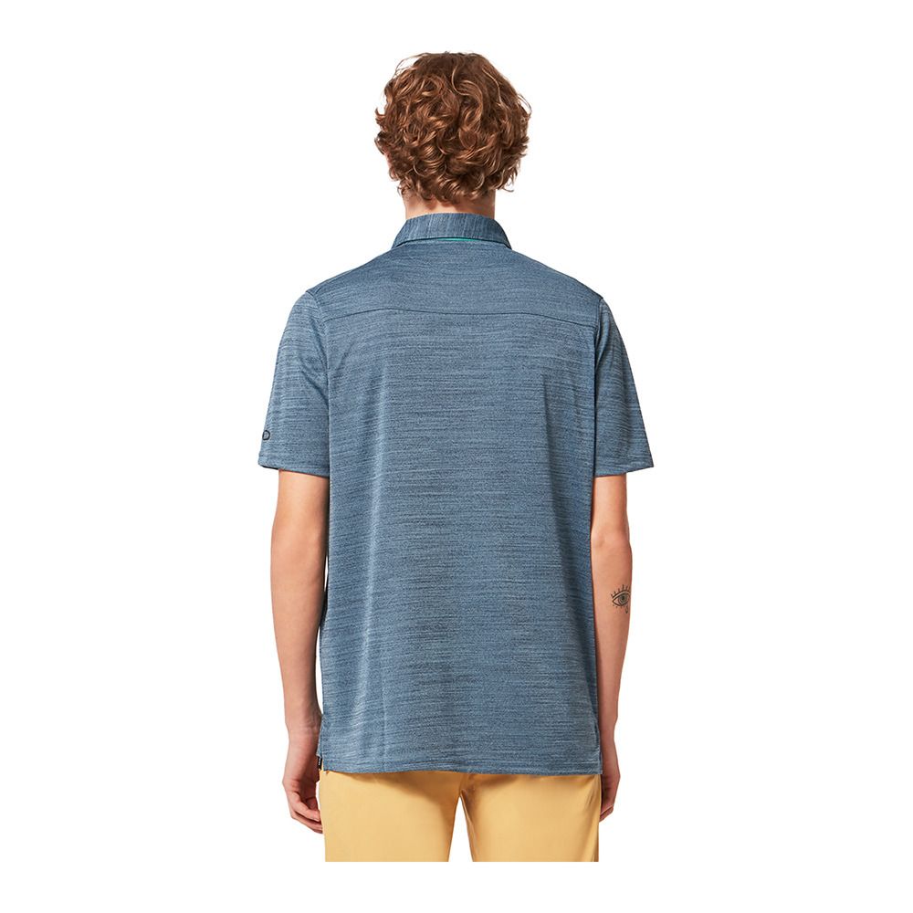 Oakley AERO HYDROLIX - Polo Homme aurora blue hthr