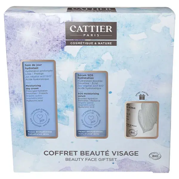 Kit de beleza facial Cattier