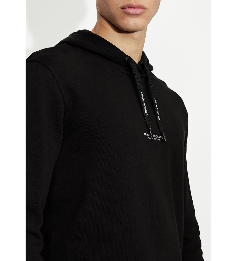 Moletom Armani Exchange com Logo Preto