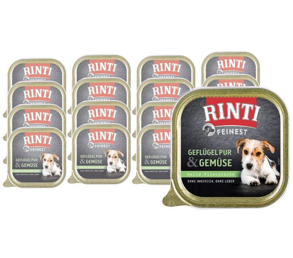 Rinti Feinest Nassfutter für Hunde, 11 x 150