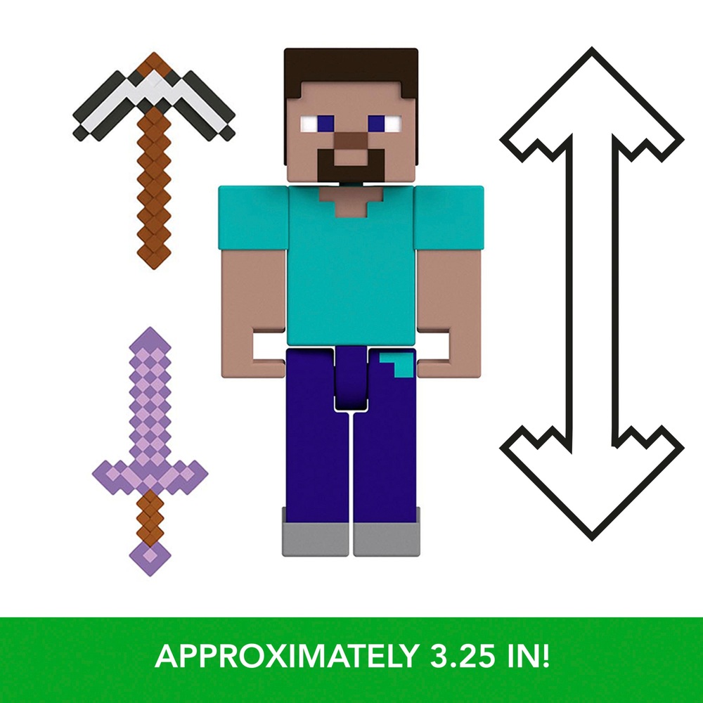 Minecraft Core 8 cm Actionfigur - Steve