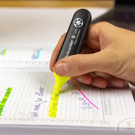 Schneider Textmarker Job, grün