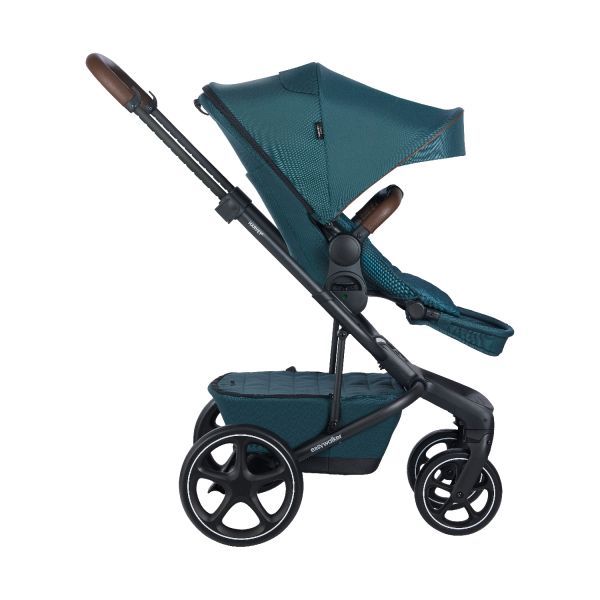 Easywalker Harvey 5 Premium Kinderwagen 3-in-1 - Mineral Grey | Maxi-Cosi Pebble 360 Pro 2 Autostoeltje