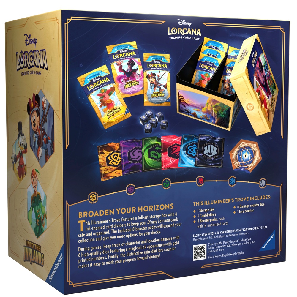 Lorcana Sammelkartenspiel: Set „Into the Inklands – Illuminateer's Trove“