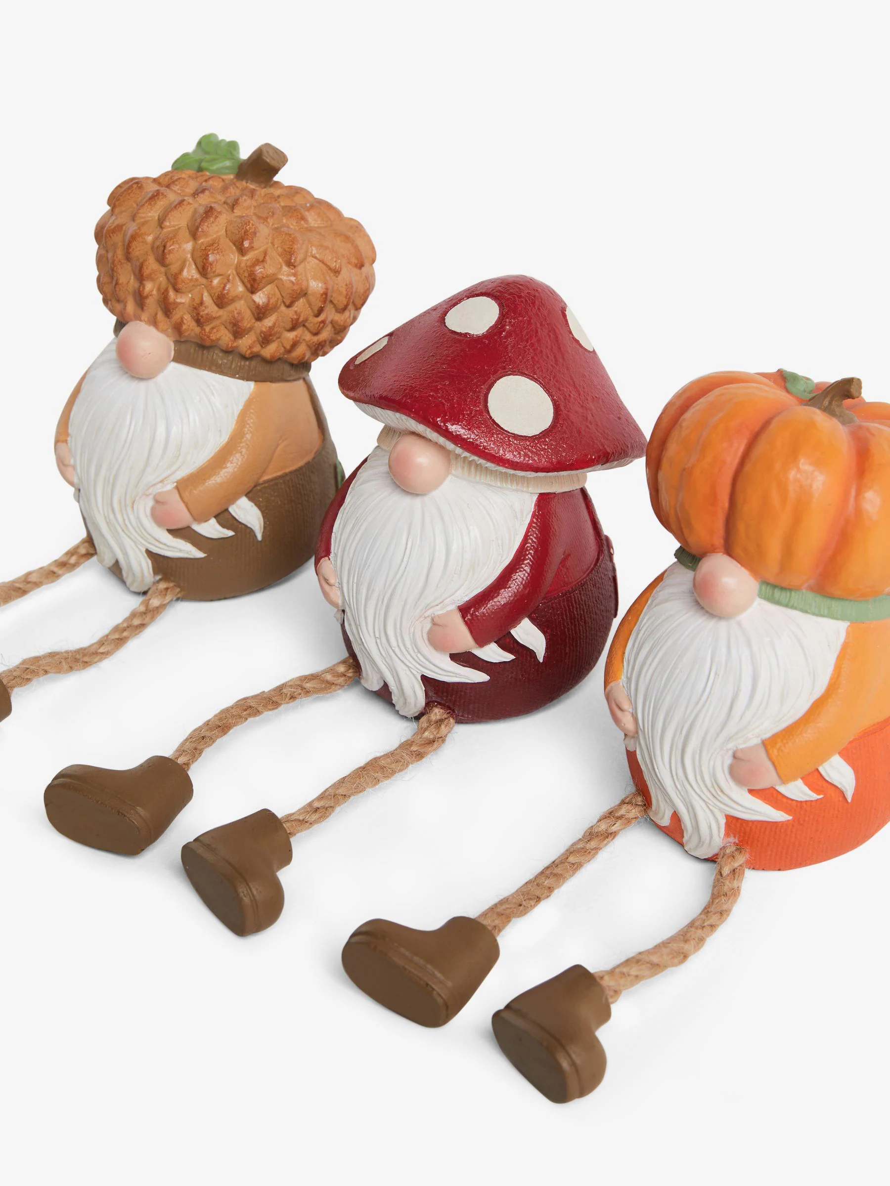 3 Pack Autumn Dangly Leg Gonk Ornaments