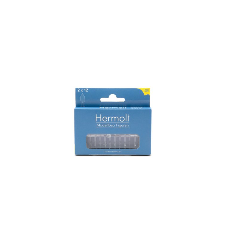 Hermoli Detail-Figuren, transparent, 1:200