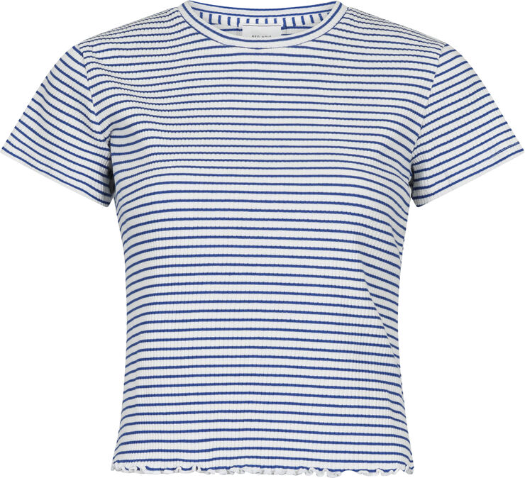 Neo Noir Lonnie Stripe Tee Blue