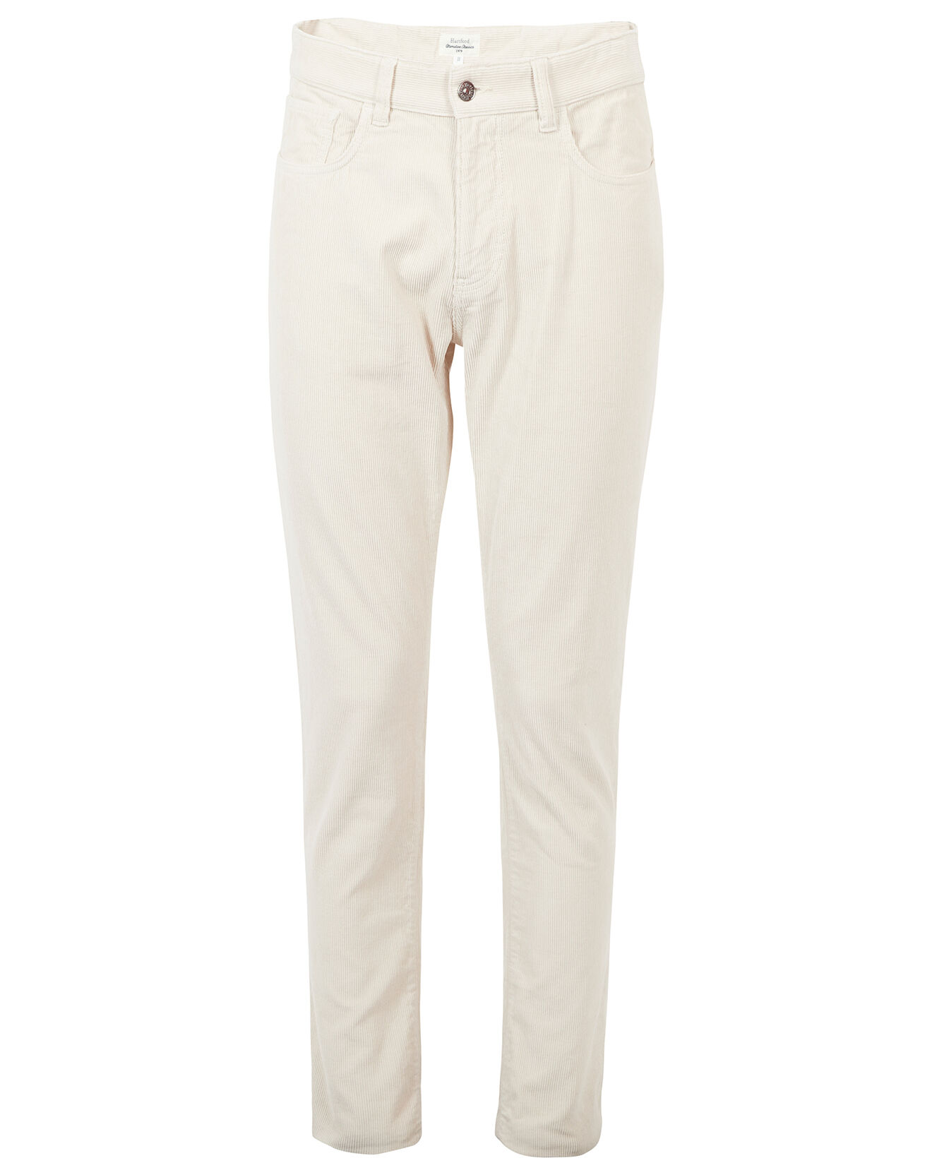 Hartford Pantalon en velours côtelé Tim sable
