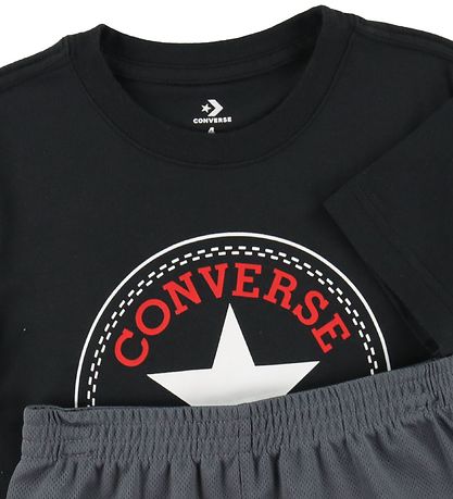 Converse Shorts Set - T-Shirt/Shorts - Dark Grau