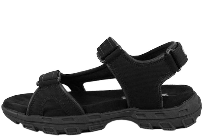 SKECHERS GARVER-LOUDEN SORT SANDAL