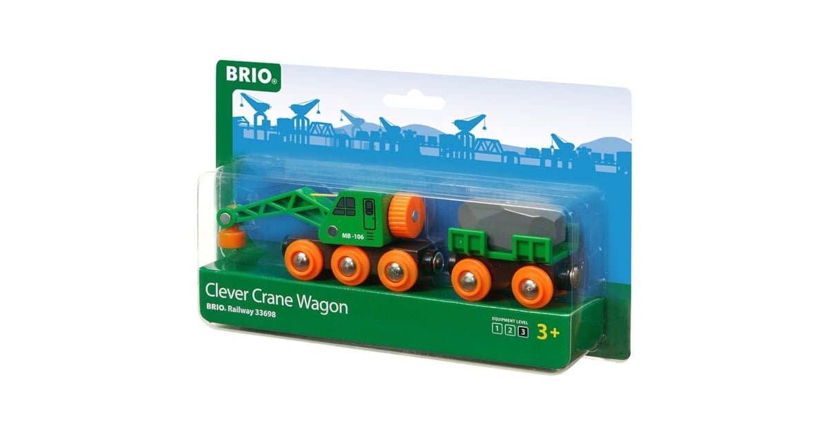 BRIOWorld - Kraanwagon Speelgoedvoertuig