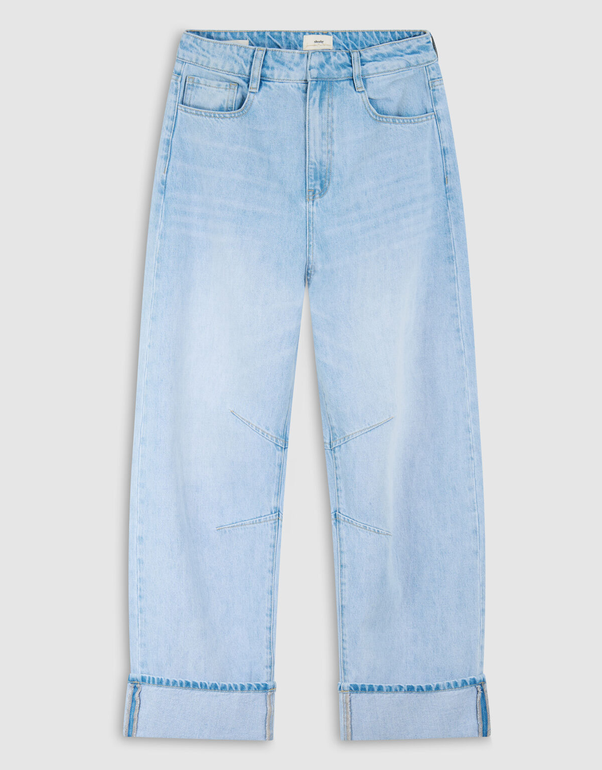 Barrel Fit Jeans Blauw By Lonneke