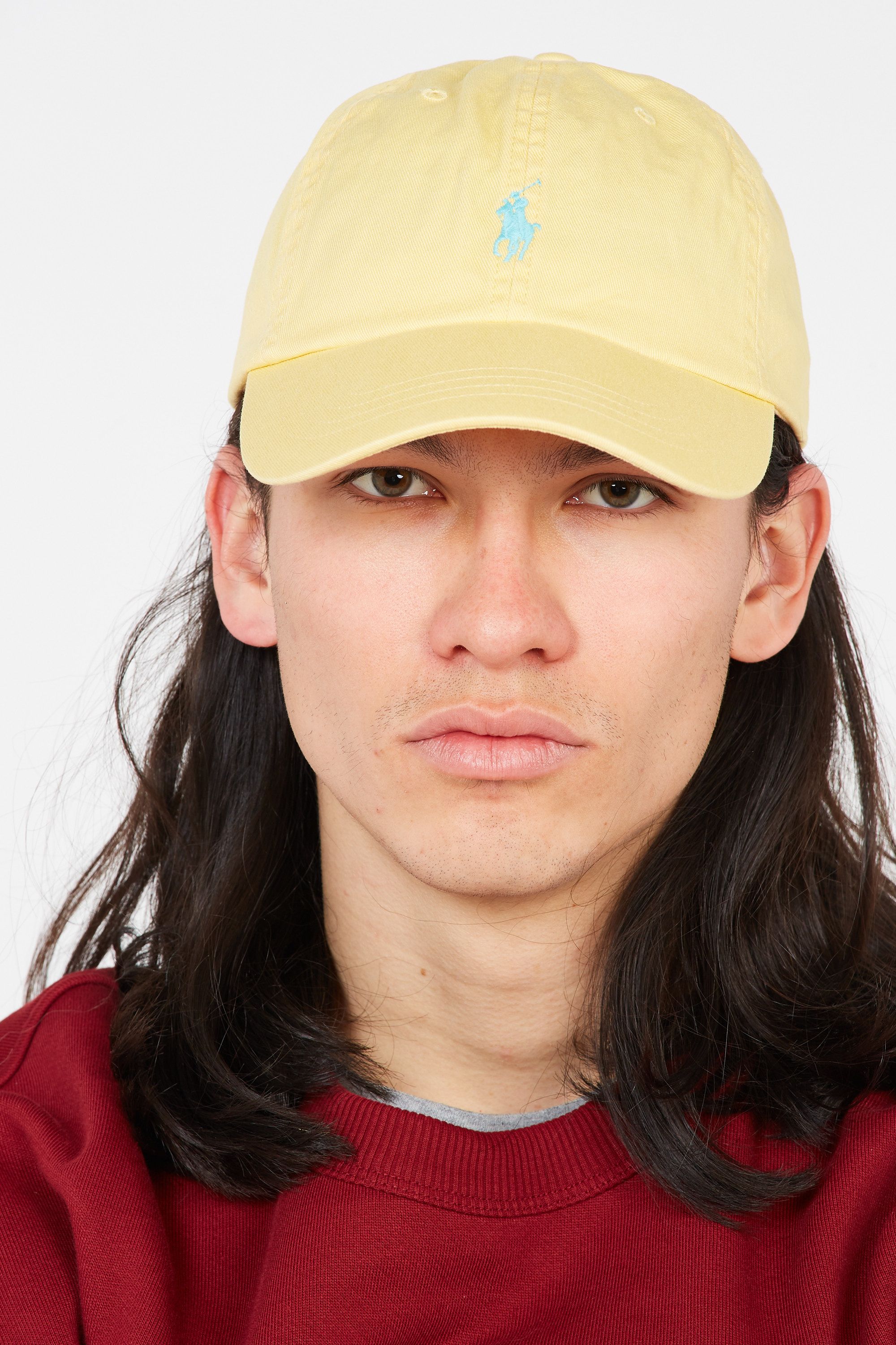 POLO RALPH LAUREN Casquette en coton Jaune