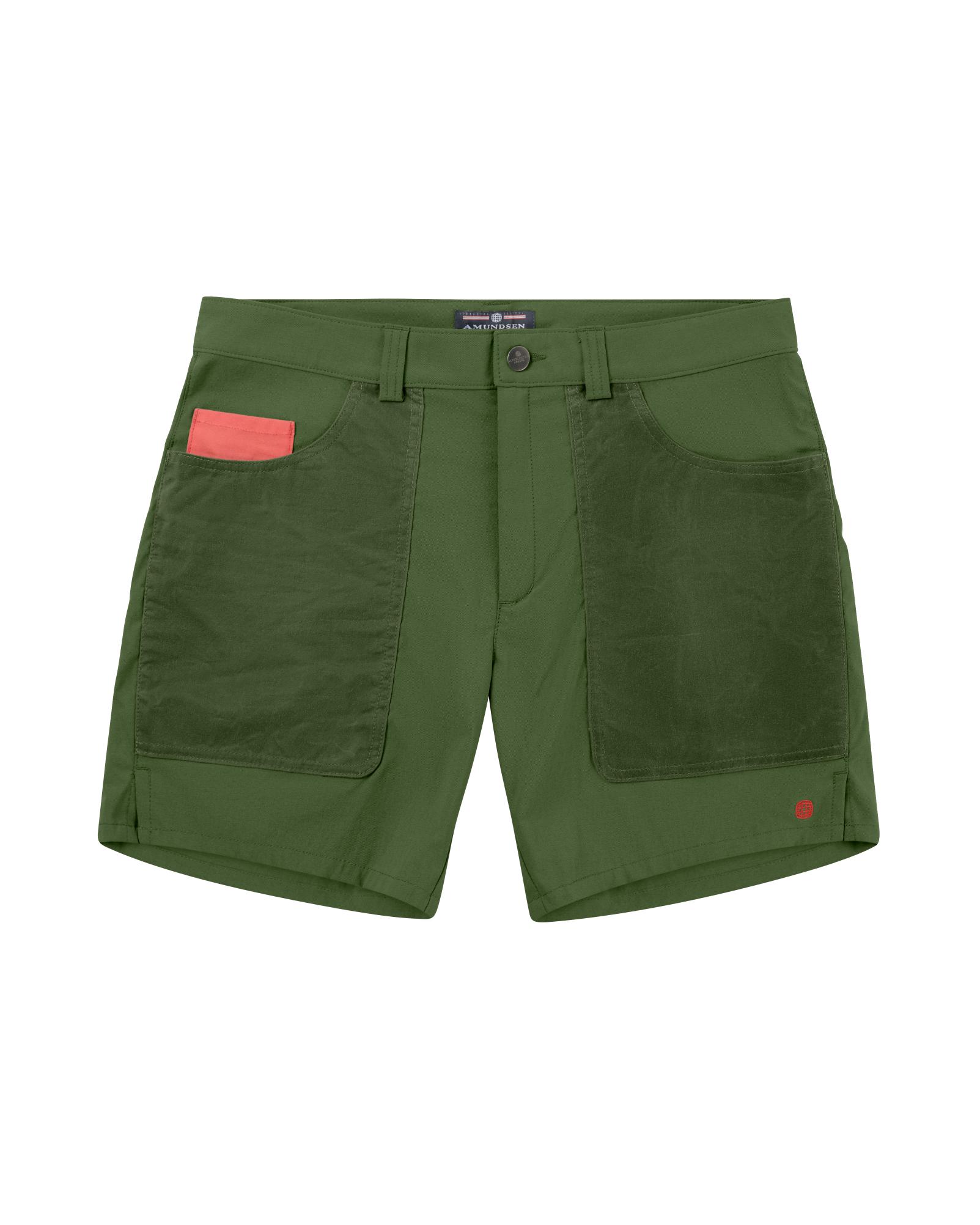 Amundsen 7Incher Field Shorts Riffle Green/Green Spruce Green