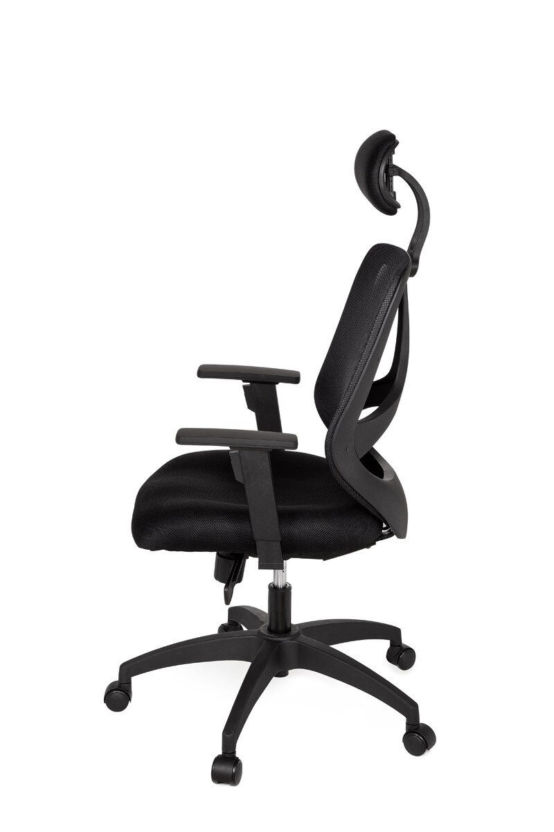 KADIMA DESIGN Ergonomischer Bürostuhl: Synchronmechanik, hochwertige Polsterung, höhenverstellbare Armlehnen, 120 kg Belastbarkeit.