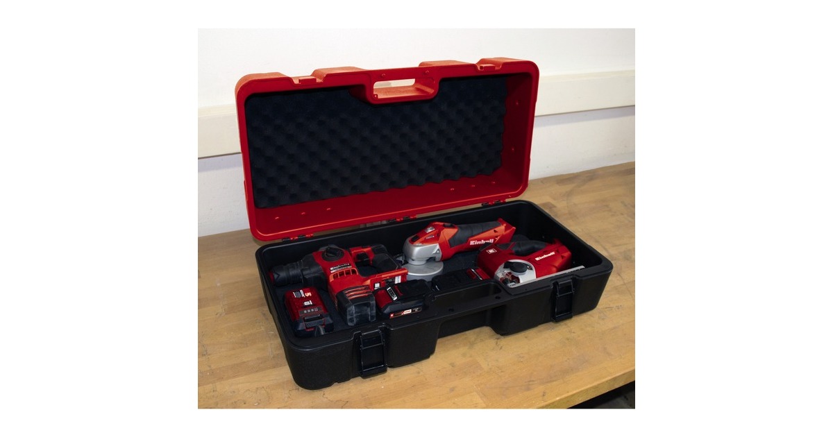 EINHELLE-Box L70 /35 gereedschapskist  (Rood/zwart)