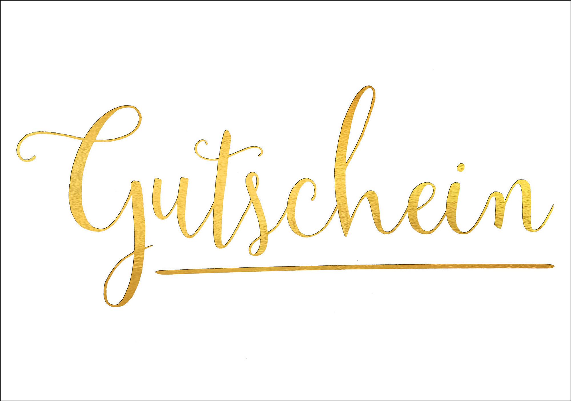 Postkarte 'Gutschein' günstig bestellen