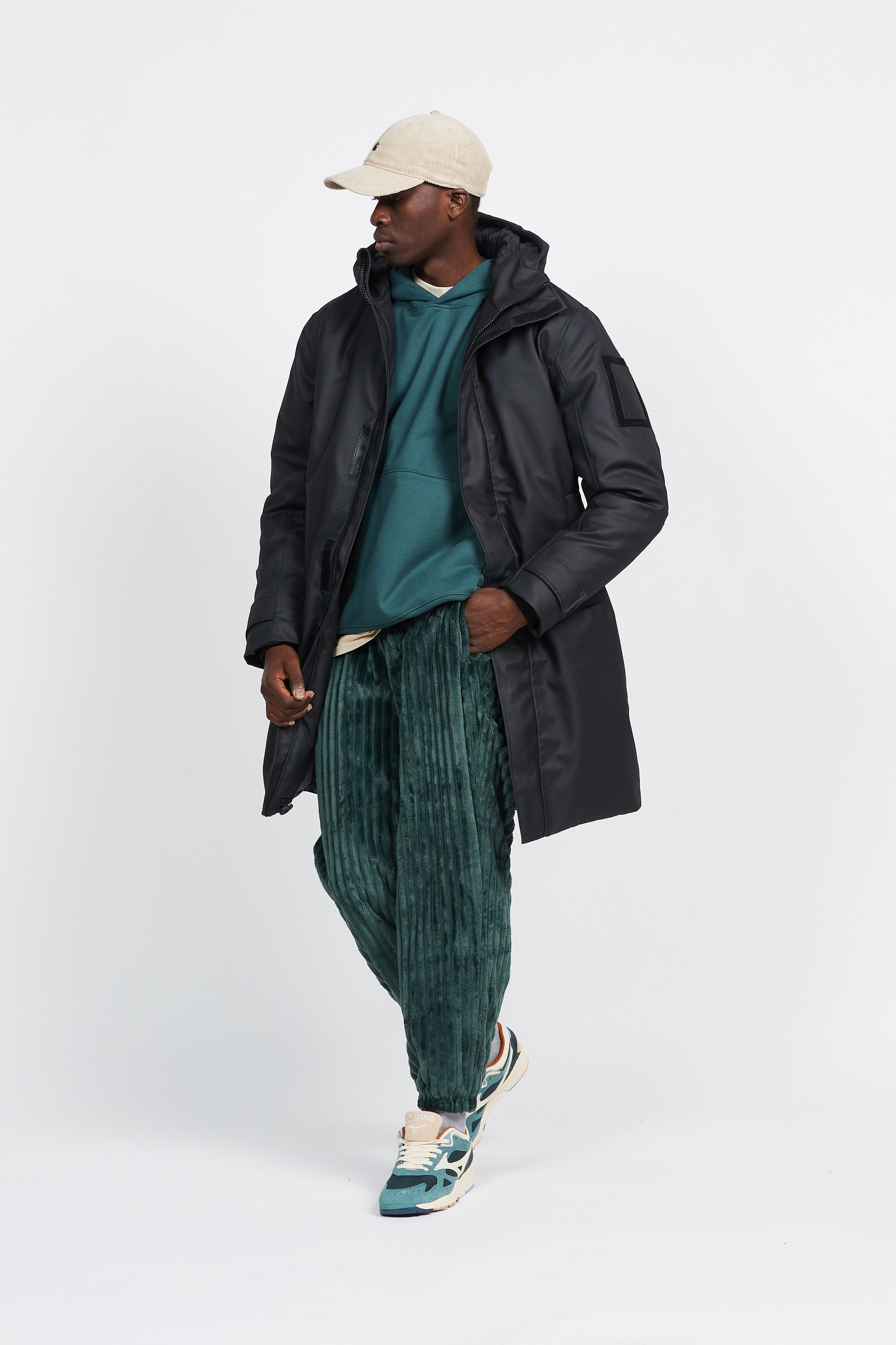 RAINS Parka Glacial  Noir