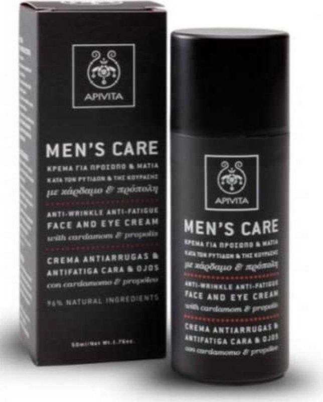 Apivita - Men's Care - Oogcrème - Anti-Rimpel - Anti-Vermoeidheid