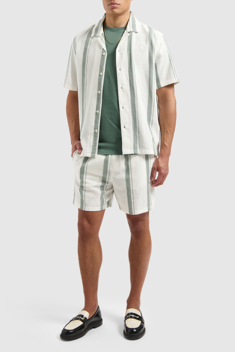 Pure Path witte heren korte broek