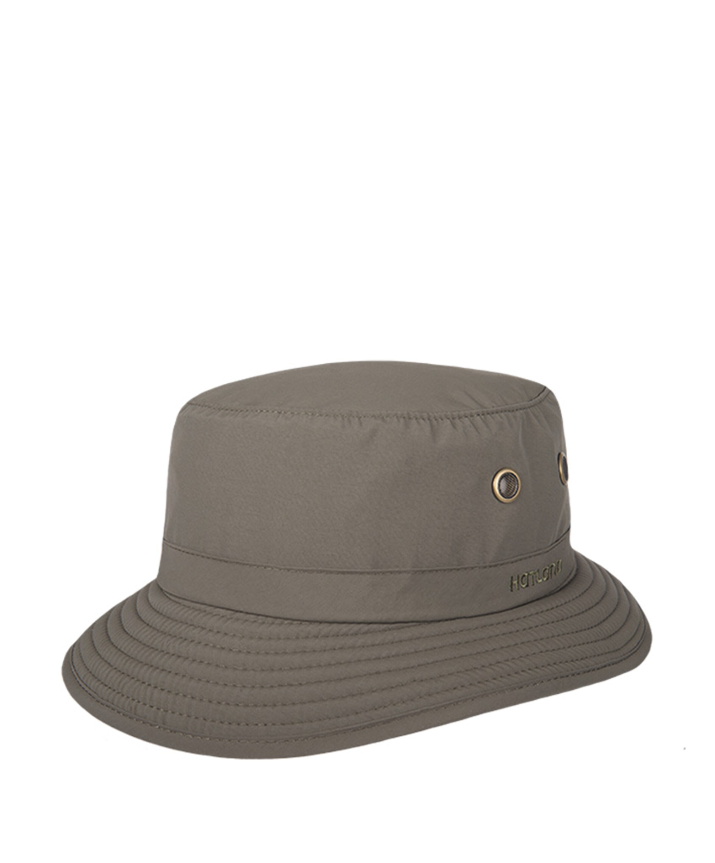 Hatland Heren bucket hat groen