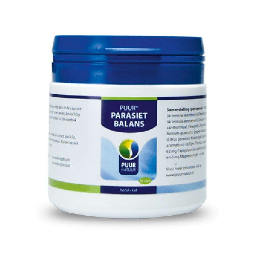 PUUR Parasiet Balans/Parasitus 60 capsules