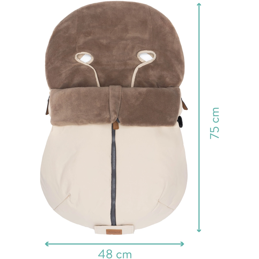 fillikid Winterfußsack Sella Elite Ivory
