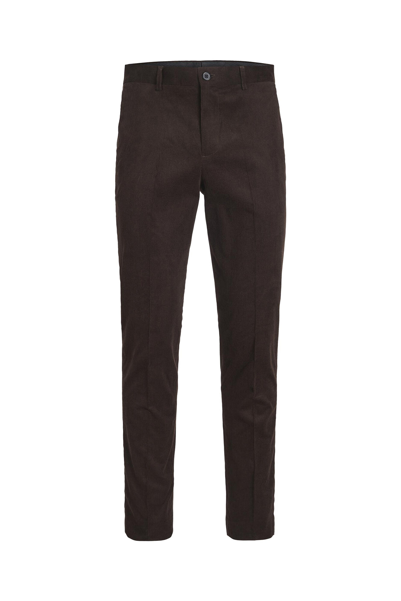 Calça chino de corte justo, 100% algodão.