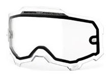 Ecran de Rechange 100% Double Ecran Ventilé Armega Transparent