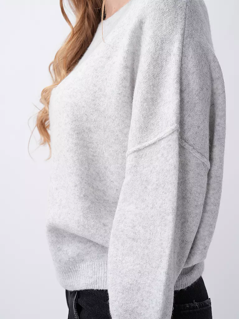 AMERICAN VINTAGE Pullover DAMSVILLE hellgrau