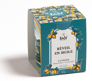 Tadé Réveil en Sicile Citroen Geurkaars 180GR