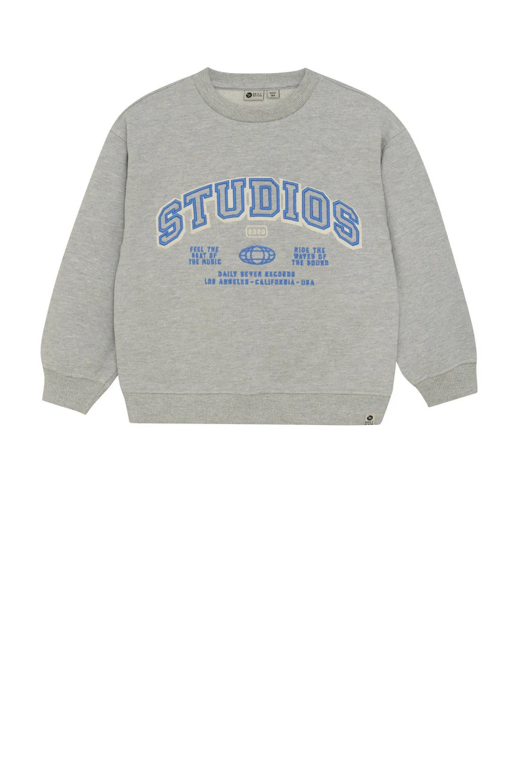 Daily7 sweater grijs melange