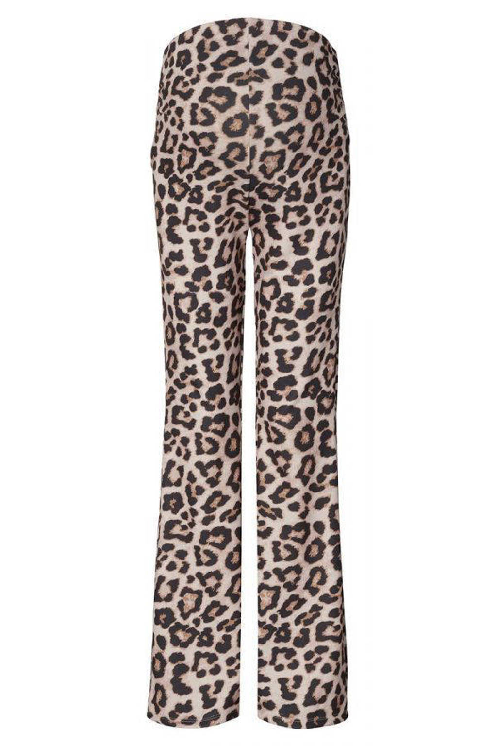 Noppies flared high waist zwangerschaps flared broek beige