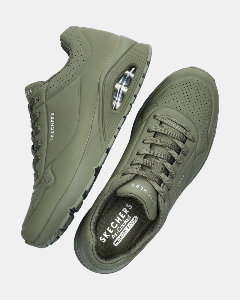 Skechers Street Uno Lage sneakers  - groen