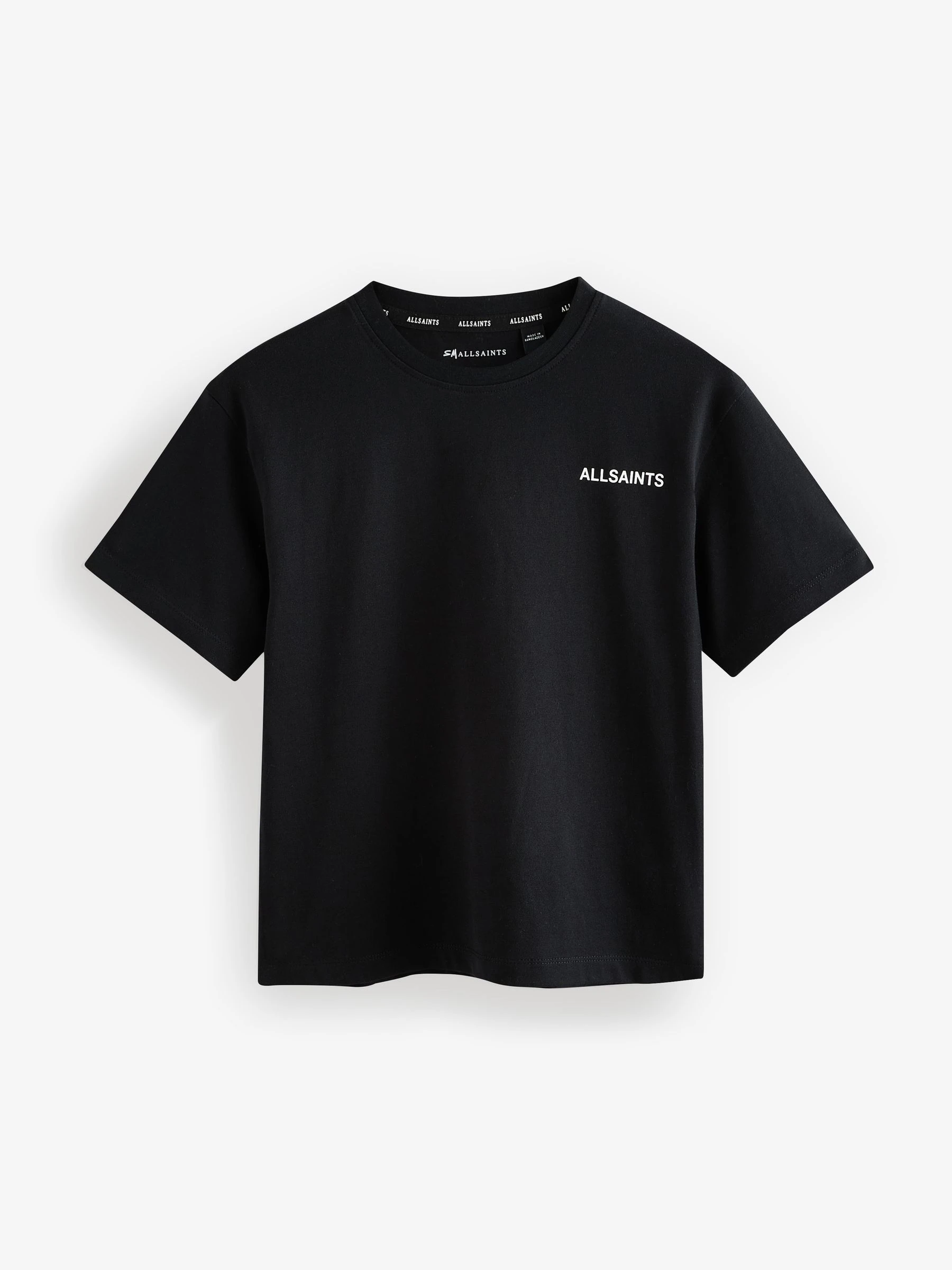Zwart/wit - smALLSAINTS Boys Logo Crew Relaxed T-Shirts 3 Pack