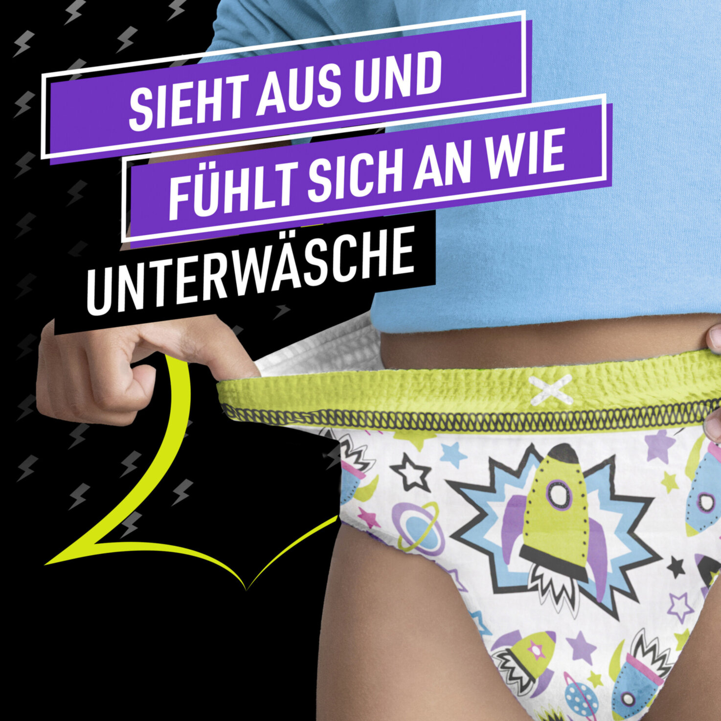 Ninjamas Underjams Raumschiff 8-12 Jahre 9 Stück