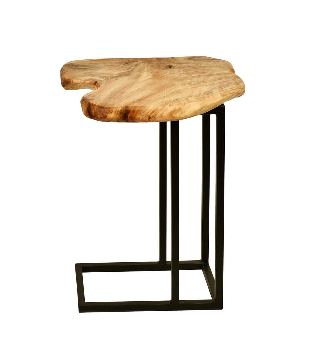 Table basse fait main EMO Beige 40x45 FSC en bois