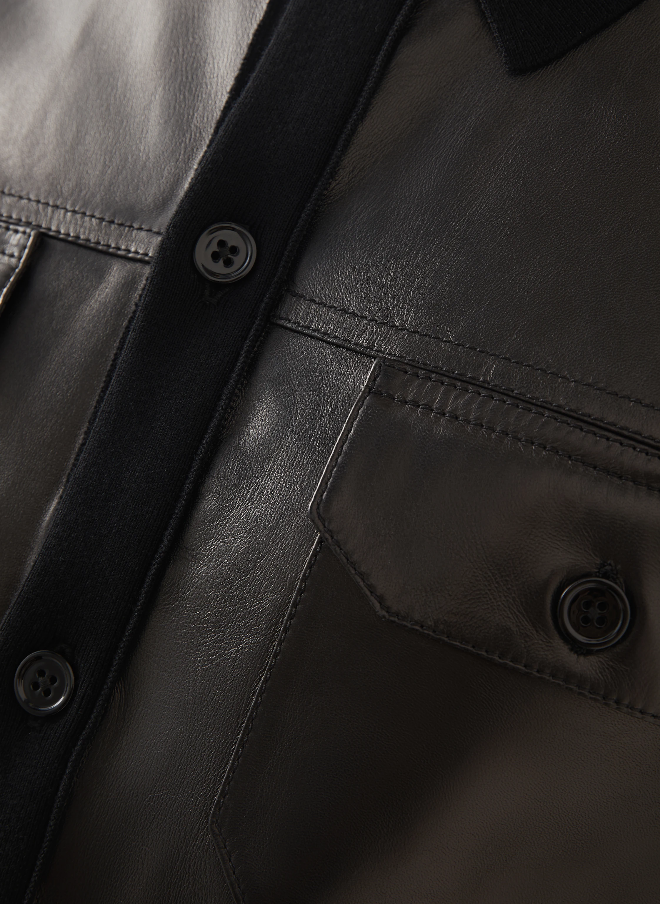 TOM FORD Overjacket im Materialmix