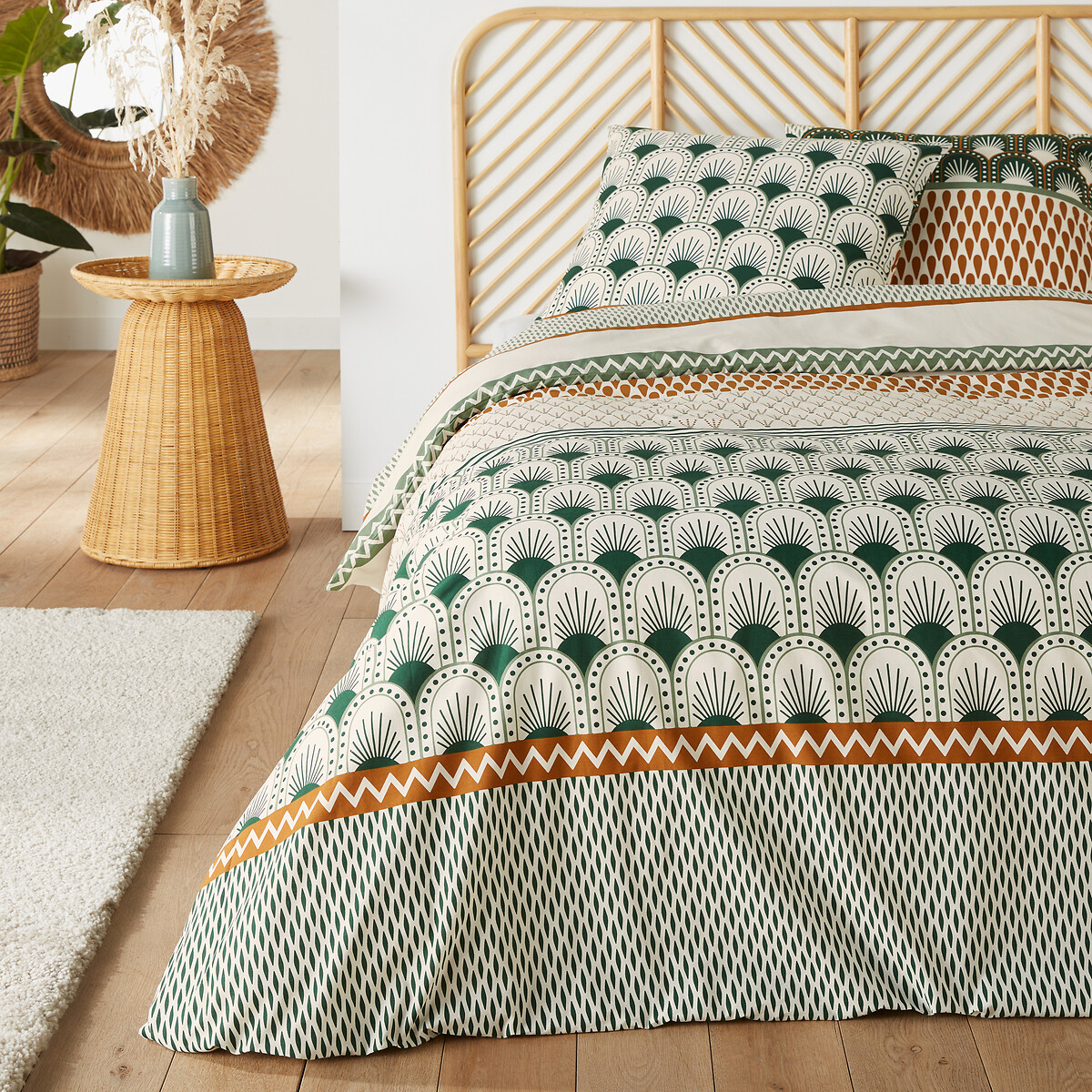 SO'HOME<br>Conjunto de cama de algodão, fronha retangular, Lilia