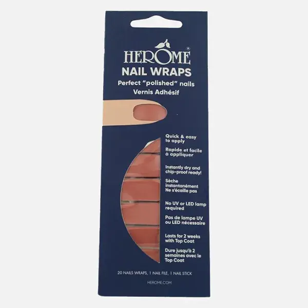 Adesivos para unhas Herôme blush