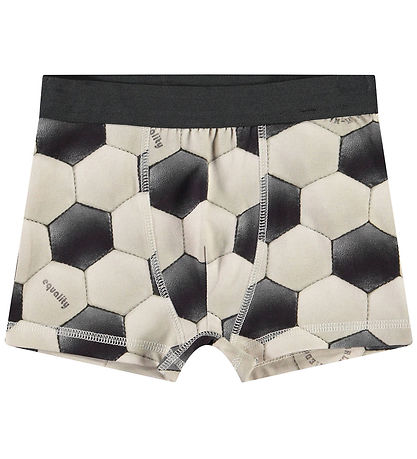 Molo Boxershorts - 2er-Pack - Justin - Fußball Black